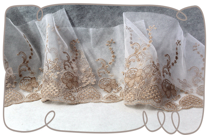 6x8 Butterfly Lace