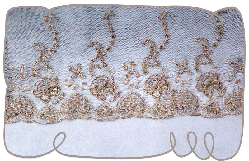 6x8 Butterfly Lace