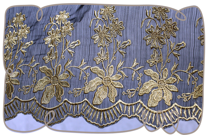 Compact Flower Poinsettia Lace 6x8