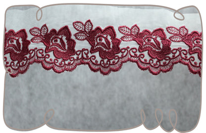 Flower Open Rose Lace 5x7