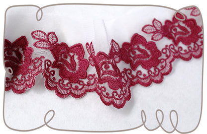 Flower Open Rose Lace 5x7