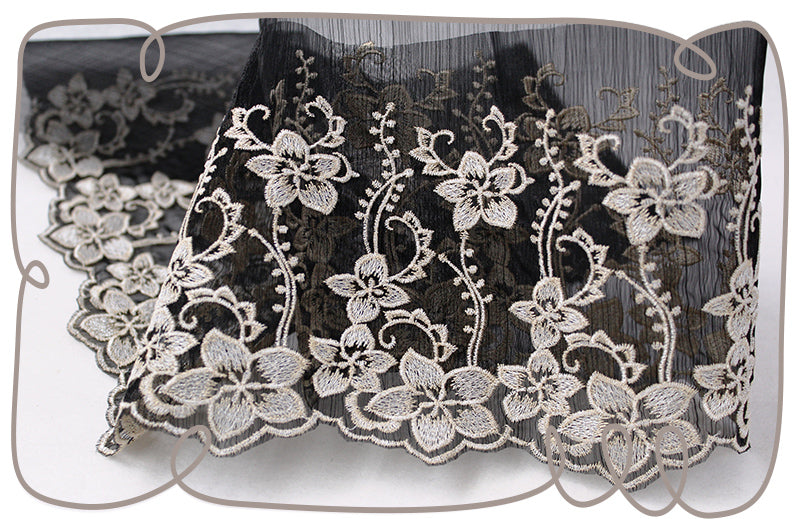 Open Orchid Lace 5x7