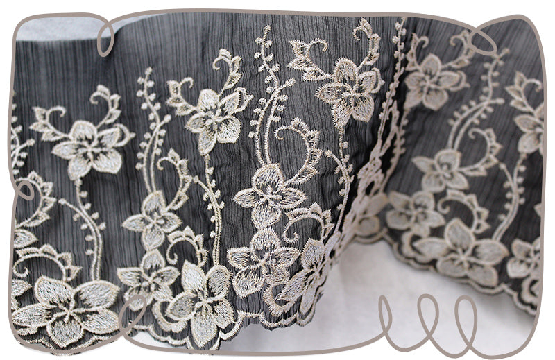 Open Orchid Lace 5x7