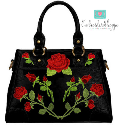 Red Rose Patches