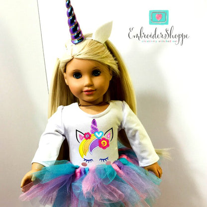Unicorn Face 3 Applique
