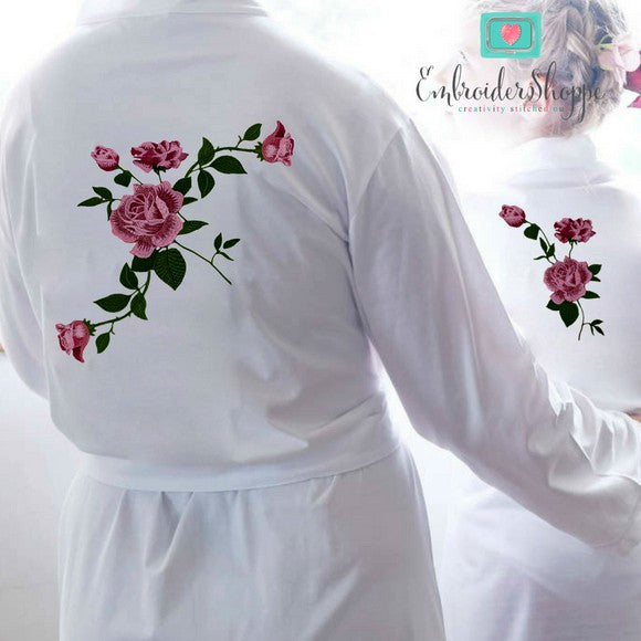 Pink Rose Patches 2