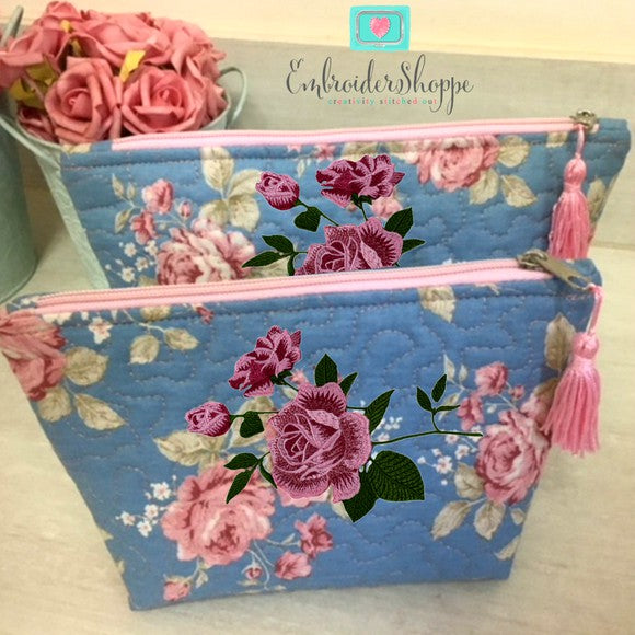 Pink Rose Patches 2