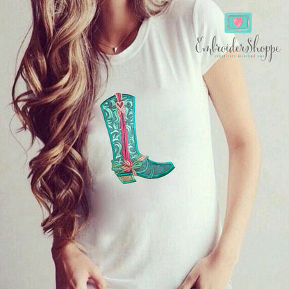 Cowboy Boots Set Applique