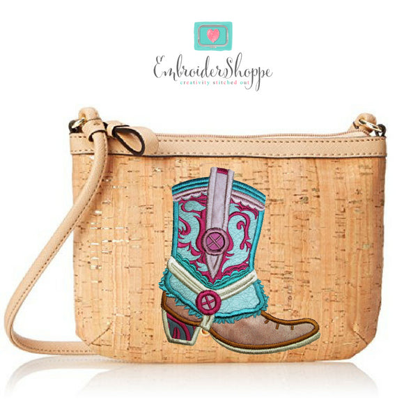 Cowboy Boots Set Applique