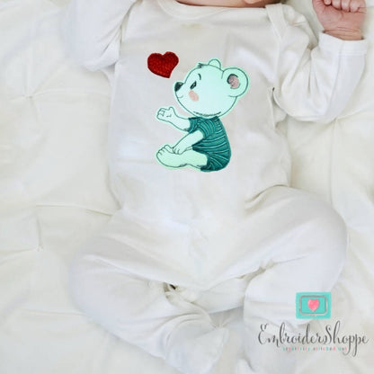 Sleeptime Bear Applique