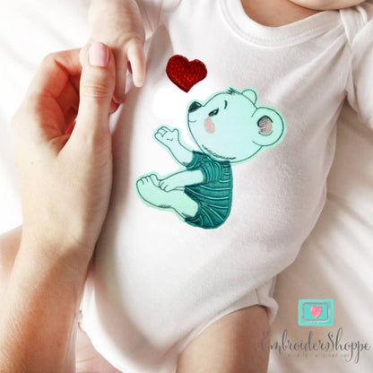 Sleeptime Bear Applique
