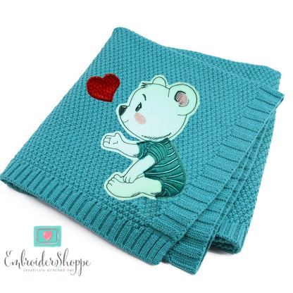 Sleeptime Bear Applique