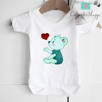 Sleeptime Bear Applique