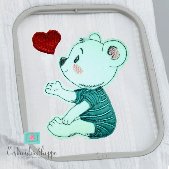 Sleeptime Bear Applique