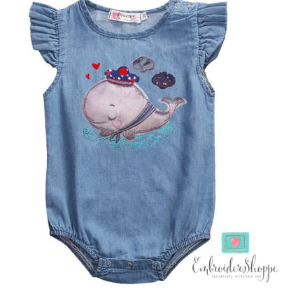 William Whale Applique