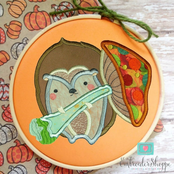 Woodlands Autumn Applique