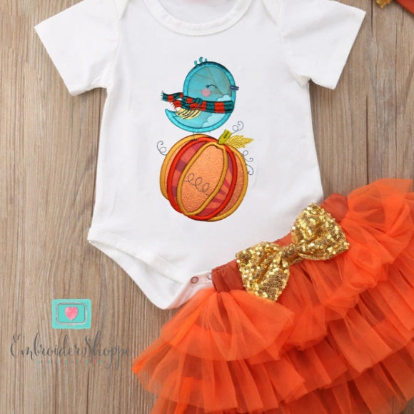 Woodlands Autumn Applique