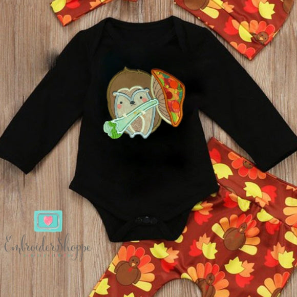 Woodlands Autumn Applique