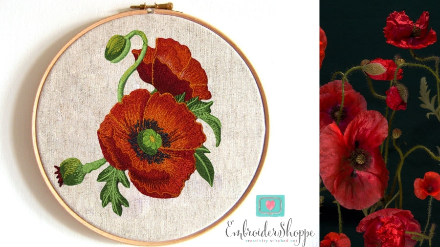 Red Poppy Patches