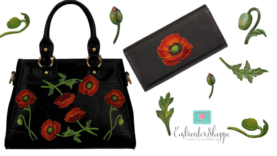 Red Poppy Patches