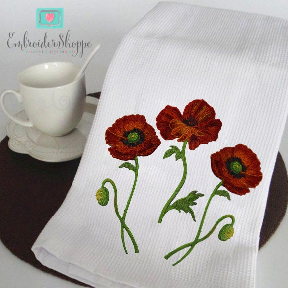 Red Poppy Patches