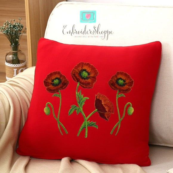 Red Poppy Patches