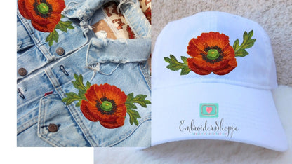 Red Poppy Patches