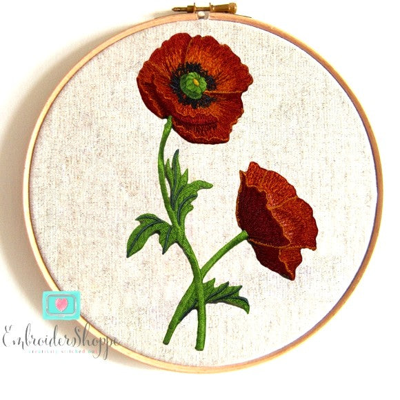 Red Poppy Patches