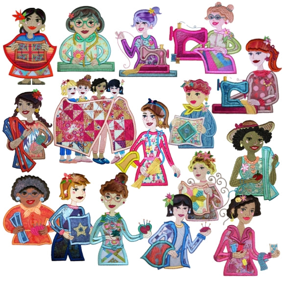 Quilt Nation Applique Set
