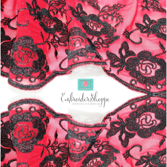 Flower Rose Lace 5x7