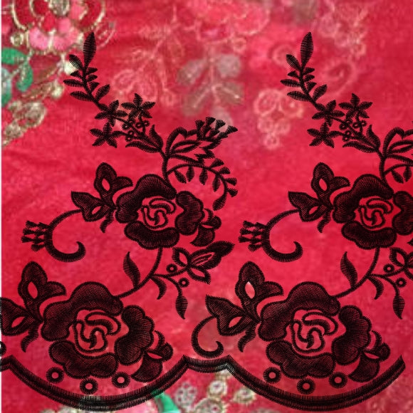 Flower Rose Lace 5x7