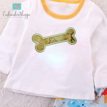 Dino Bone Applique