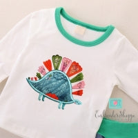 ScalloSaurus Applique