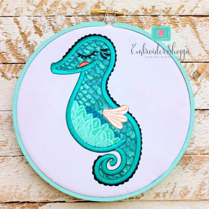 Mermaid Cats Applique