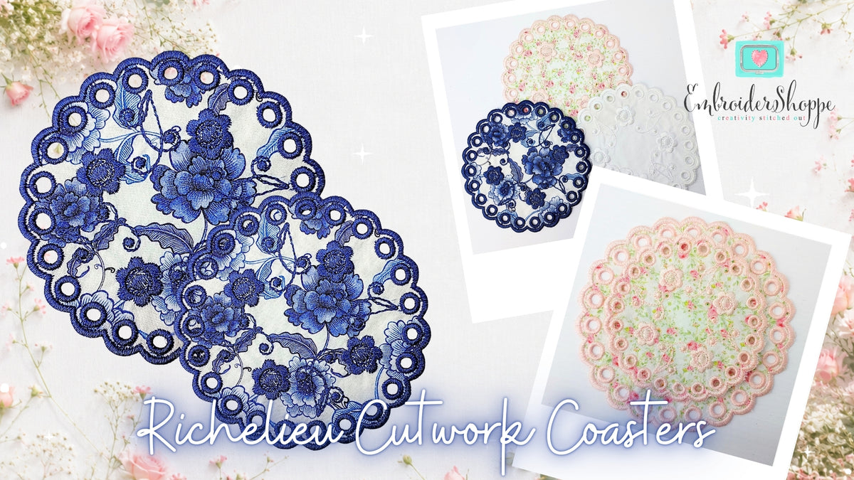 Richelieu Cutwork Coasters