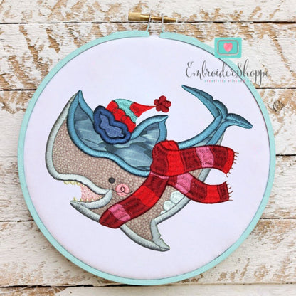 Shark Applique Set