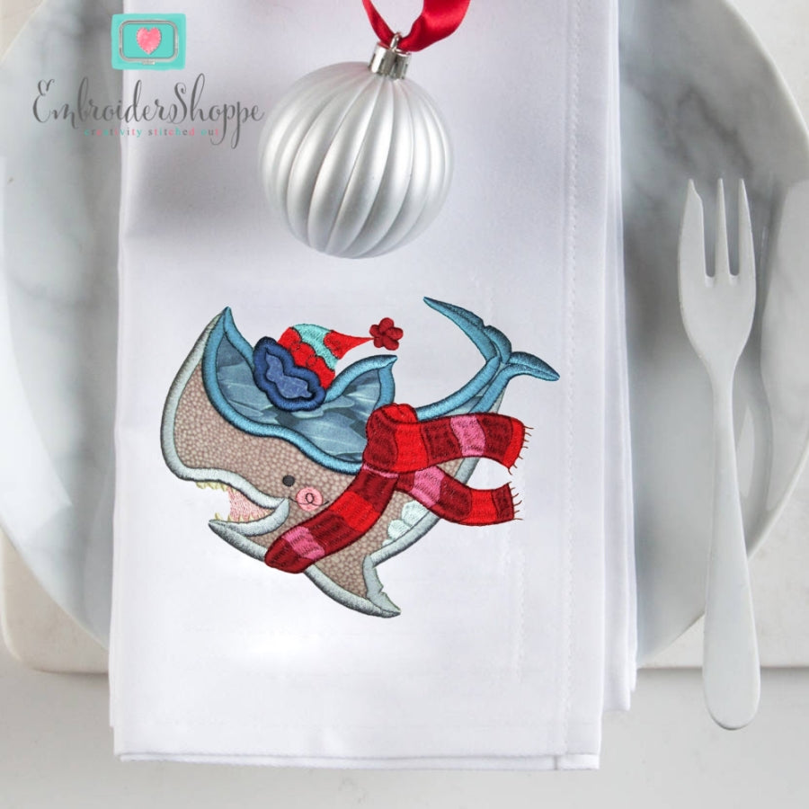 Shark Applique Set
