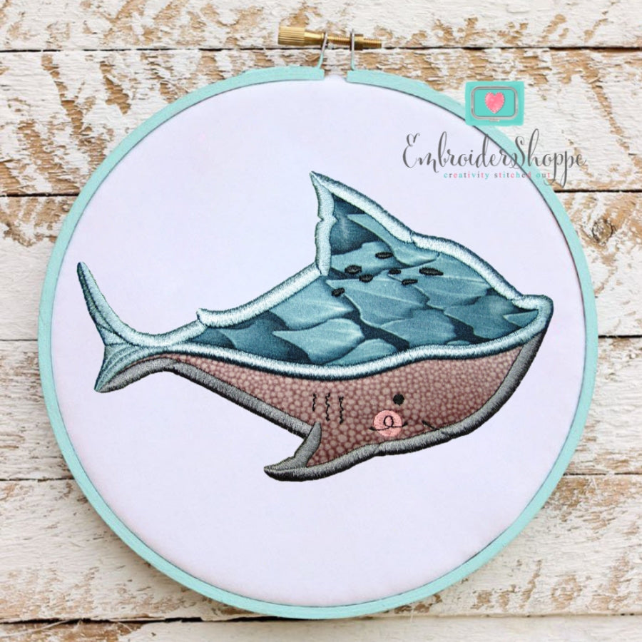 Shark Applique Set
