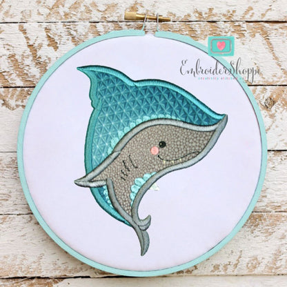 Baby Shark Applique