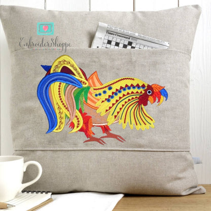 Rooster Applique