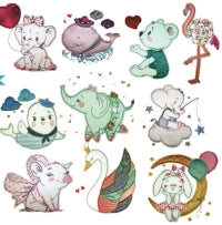 Raw Edge Animals 2