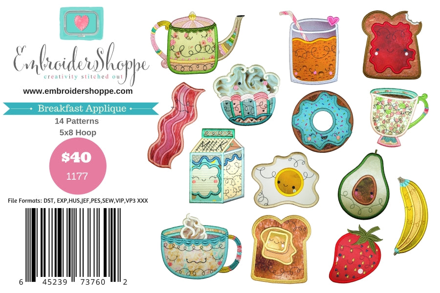 Breakfast Applique