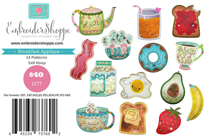 Breakfast Applique