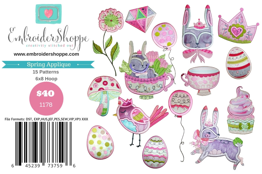 Spring Applique