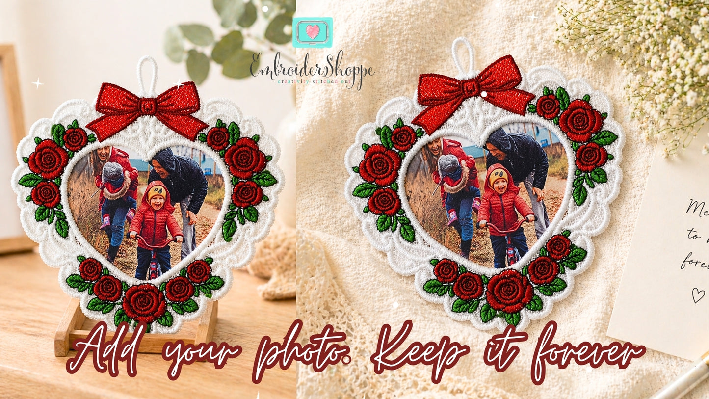 6 x 10 Photo Heart Frame