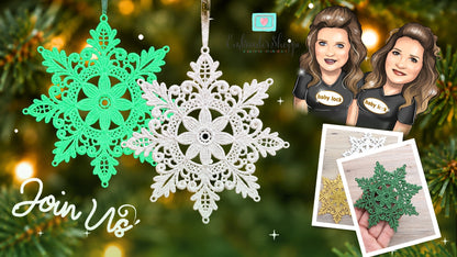 Decorative Lace Stars