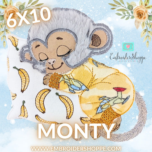 6x10 Monty Monkey