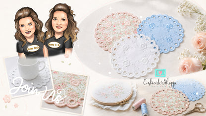 Richelieu Cutwork Coasters