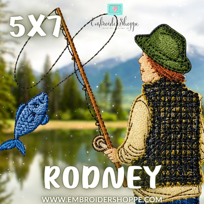 5x7 Fisherman Rodney