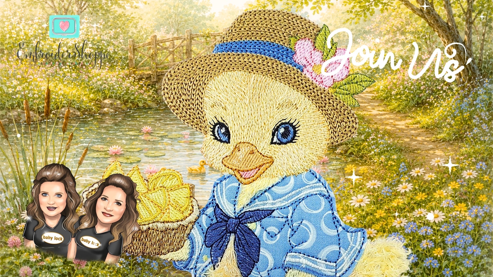 5 x 7 Duckling Daisy
